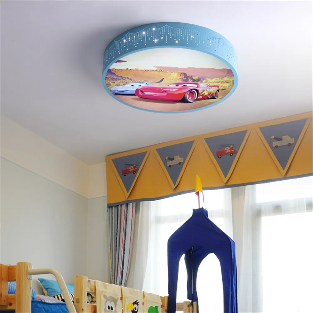 2025 Cartoon Car Round Led Cei - Baby Nursery Ceiling Light review and price