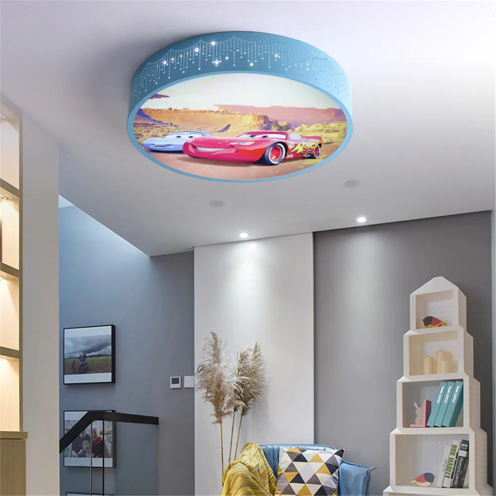 2025 Cartoon Car Round Led Cei - Baby Nursery Ceiling Light review and price