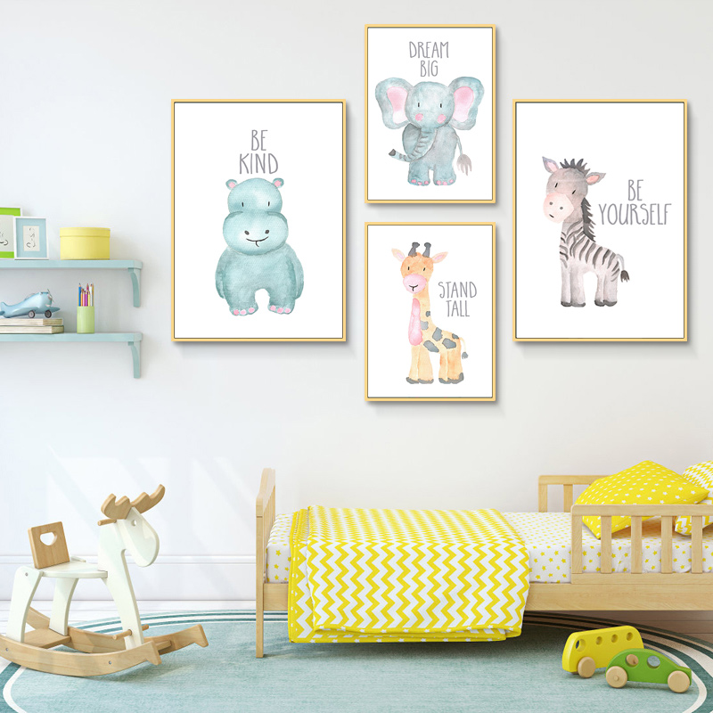 Baby Animal Lion Elephant Gira - Baby Nursery Mirror review and price
